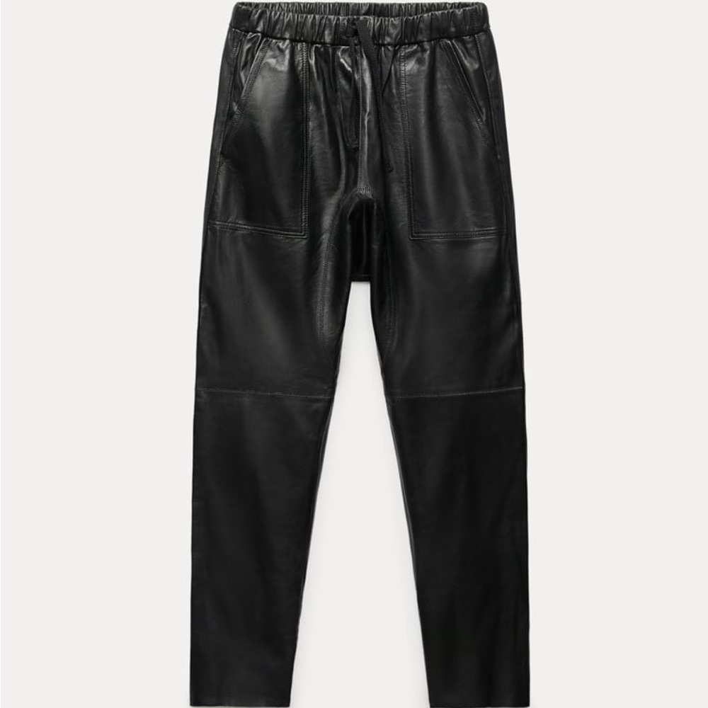 JOGGER PANTS ZW LEATHER COLLECTION